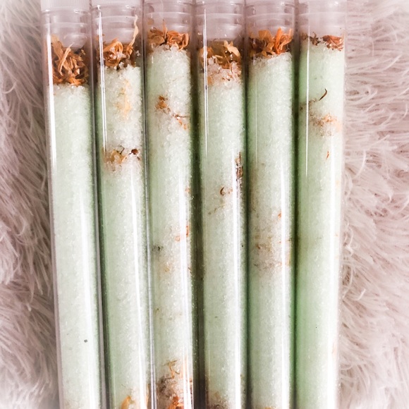 Bath Size (6)pk Tubes of Bath Salts w/Botanicals - Picture 5 of 8